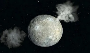 Ceres’te dünyadakine benzer heyelanlar meydana geliyor