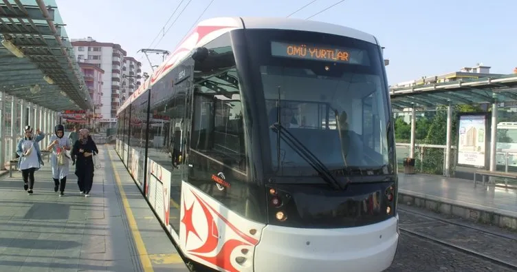Samsun’da kısıtlamada tramvaylar saat başı çalışacak