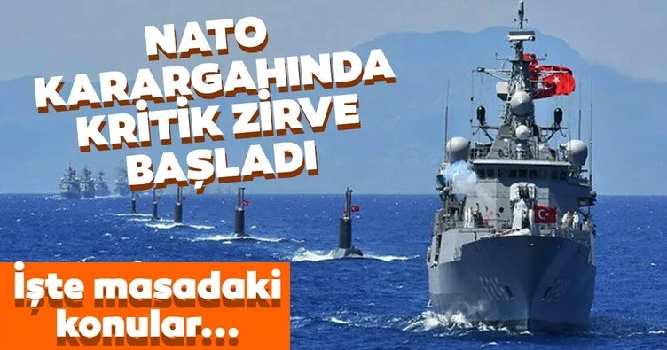 Son dakika haberi: NATO karargahında kritik görüşme başladı! Türkiye ve Yunanistan Doğu Akdeniz’i görüşüyor