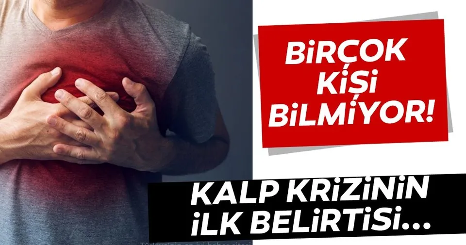 Kalp Krizinin Ilk Belirtisi Saglik Haberleri