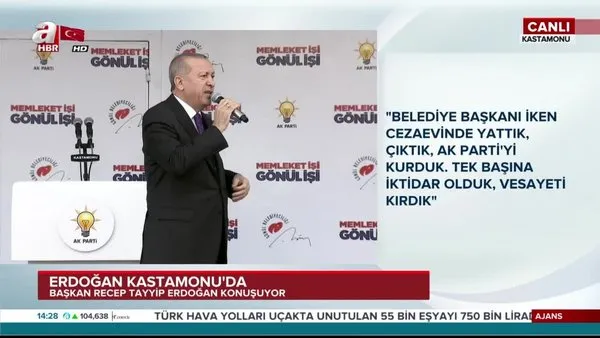 Cumhurbaşkanı Erdoğan: Gıdada terör estirenlere gereken dersi vereceğiz