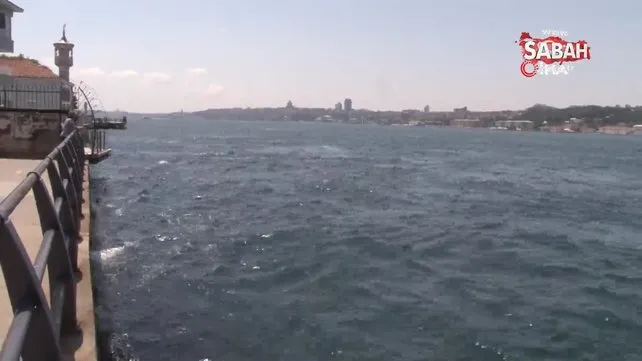 Kuzguncuk’ta serinlemek için denize giren kişi kayboldu | Video