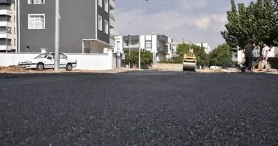 Siverek’te, okul yolları sıcak asfaltla kaplanıyor #sanliurfa