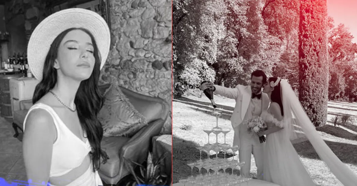 İtalya Verona''da masalsı düğün! Özge Gürel ve Serkan Çayoğlu tarihi kalede düğün yaptı! - Galeri - Magazin