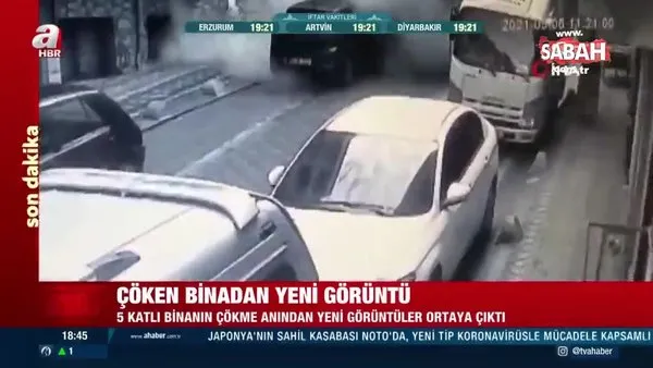 Son dakika haberi: İstanbul Zeytinburnu'nda çöken binadan yeni görüntüler ortaya çıktı | Video