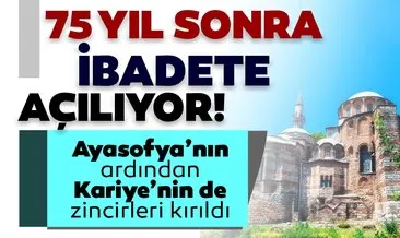 Diyanet İşleri Başkanı Ali Erbaş duyurdu! Ayasofya’nın ardından Kariye Camii de ibadete açılıyor