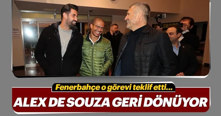 Alex de Souza, Fenerbahçe’ye geri dönüyor!