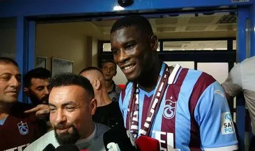 Son dakika Trabzonspor haberi... Paul Onuachu: “Havalimanındaki karşılama çılgıncaydı”