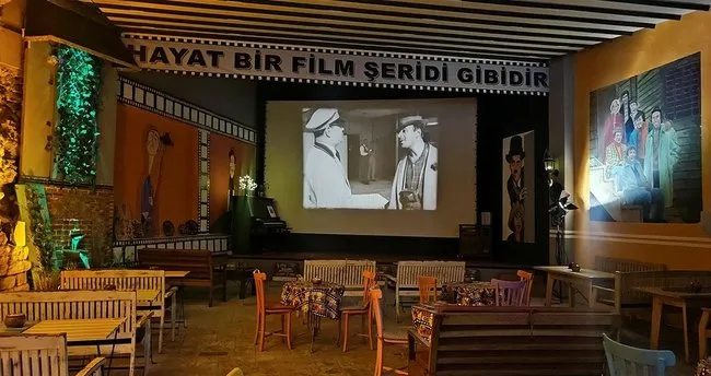 Saklı Bahçede yazlık sinema