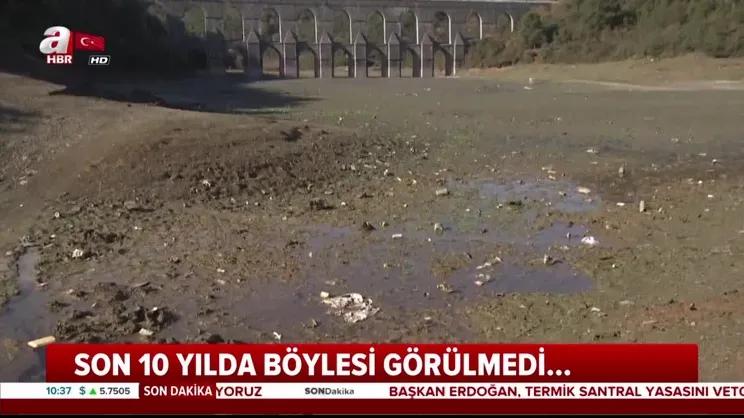 İstanbul barajları alarm veriyor