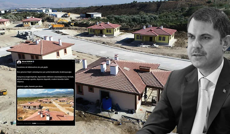 Bakan Murat Kurum: Bize güvenen hiçbir vatandaşımızı yarı yolda bırakmayacağız