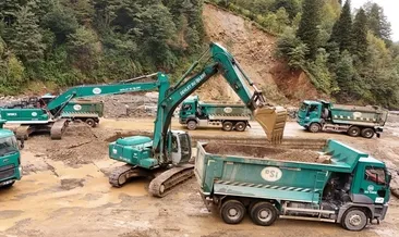 Doğu Karadeniz’de taşkın önlemi: Dere yatakları temizleniyor