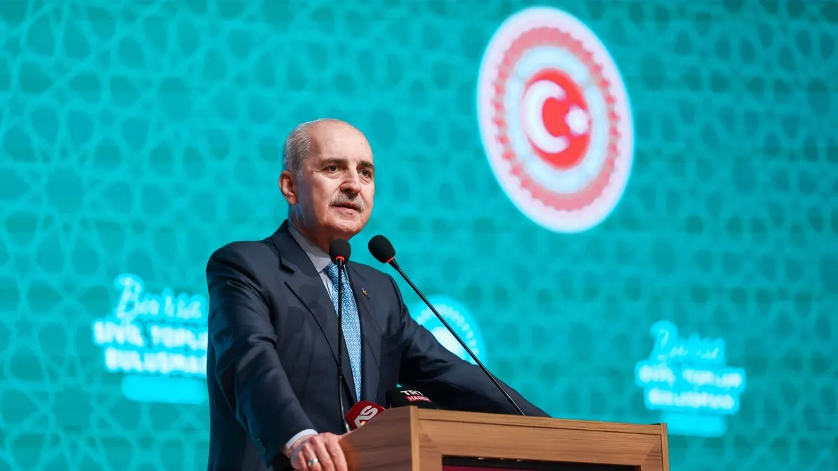 TBMM Başkanı Kurtulmuş’tan ‘Terörsüz Türkiye’ mesajı: Silah bırakmaktan başka şansları yok TBMM Başkanı Kurtulmuş’tan ‘Terörsüz Türkiye’ mesajı: Silah bırakmaktan başka şansları yok