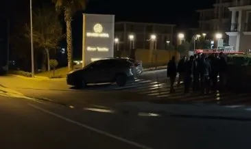 Beylikdüzü'nde motosikletli şahıslar otomobili taradı #istanbul