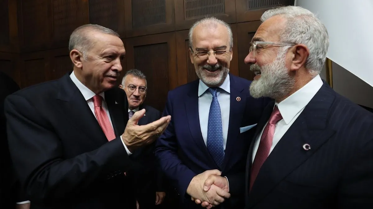 Yeni yasama yılının ilk grup toplantısına Yenişehirlioğlu başkanlık etti