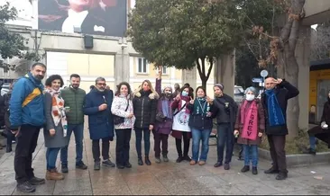 Grevdeki işçilerden onur sofrası