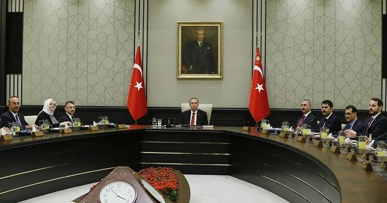 Cumhurbaşkanlığı Kabinesi toplandı