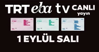 TRT EBA TV canlı izle! 1 Eylül 2020 Salı ’Uzaktan Eğitim’ Ortaokul, İlkokul, Lise kanalları canlı yayın | Video