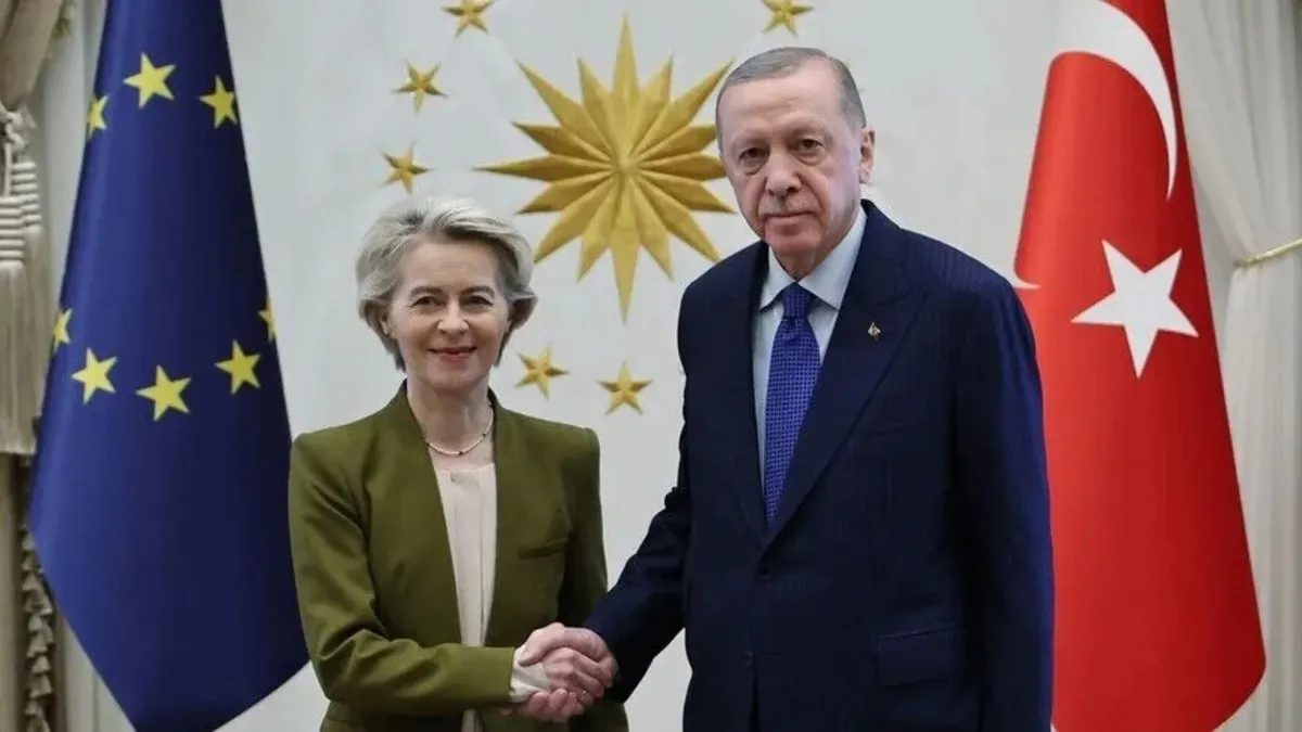 SON DAKİKA I Külliye’de AB rüzgarı: Başkan Erdoğan, von der Leyen ile görüştü! SON DAKİKA I Külliye’de AB rüzgarı: Başkan Erdoğan, von der Leyen ile görüştü!