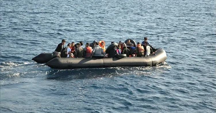 Havadan tespit edilen 105 göçmen yakalandı