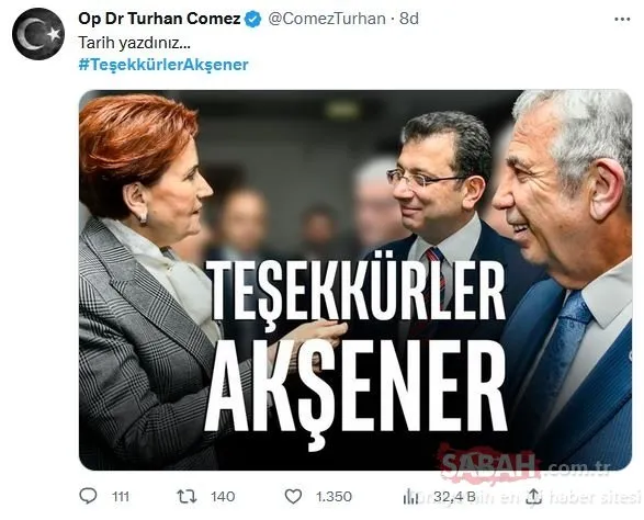 İYİ Partili isimler tek tek paylaştı: Kemal Kılıçdaroğlu’nu görmezden geldiler!