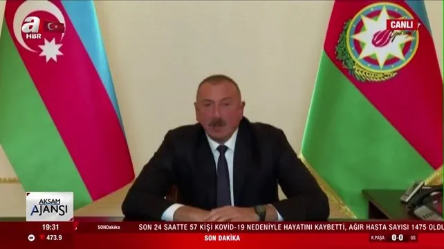 Son Dakika | Ermenistan saldırıları sonrası başlatılan harekat hakkında Cumhurbaşkanı İlham Aliyev'den flaş açıklamalar | Video