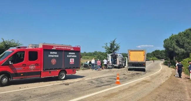 Bursa’da kaza! Sürücü hayatını kaybetti