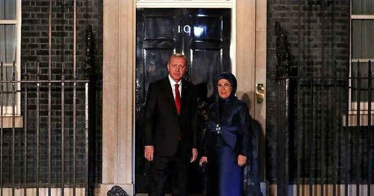 Başkan Erdoğan İngiltere Başbakanlık Ofisi’nde