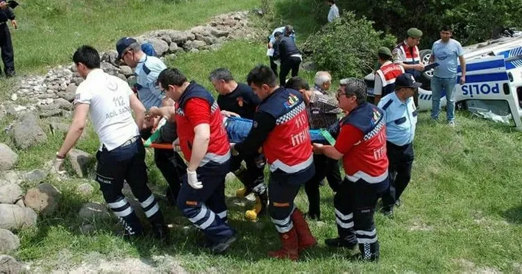 Kutahya Da Polis Araci Devrildi 2 Yarali Sayfa 5 En Son Haber