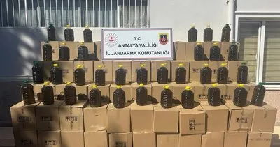 Antalya'da sahte zeytinyağı operasyonu: Tam 8 bin litre! #antalya