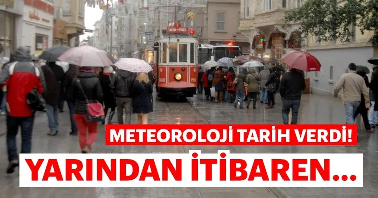 Meteoroloji’den son dakika hava durumu uyarı! Yağışlar devam edecek! İstanbul’da hava durumu nasıl olacak?