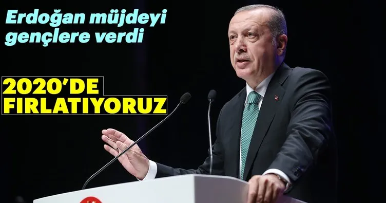 Cumhurbaşkanı Erdoğan’dan ’uydu’ müjdesi