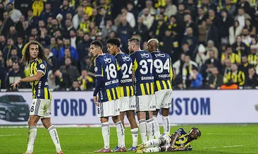 Fenerbahçe, ligde 3. kez puan kaybetti!