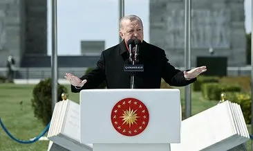 Başkan Erdoğan Çanakkale Zaferi’nin 107’nci yıldönümü törenine katıldı: Yalnızca bizim değil tüm mazlumların zaferidir