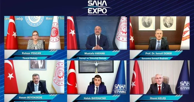 Dunyanin Ilk Sanal Savunma Sanayi Fuari Saha Expo Acildi Son Dakika Haberler