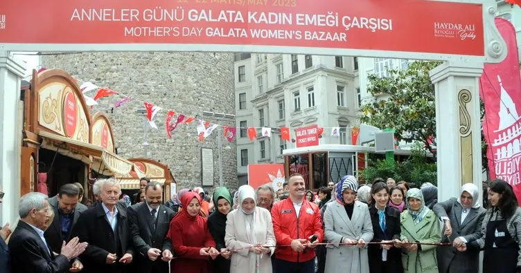 Galata Kadın Emeği Çarşısı açıldı