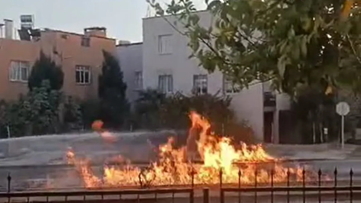 Mersin’de akılalmaz olay: Doğaz gaz sızıntısı olan yerde sigara yakıp, yangın çıkardı! 2 yaralı Mersin’de akılalmaz olay: Doğaz gaz sızıntısı olan yerde sigara yakıp, yangın çıkardı! 2 yaralı