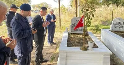 Kaymakam şehit kabirlerine ziyarette bulundu #kirklareli