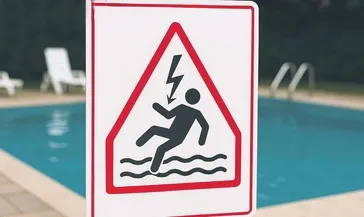 Havuzda elektrik kaçağına önlem
