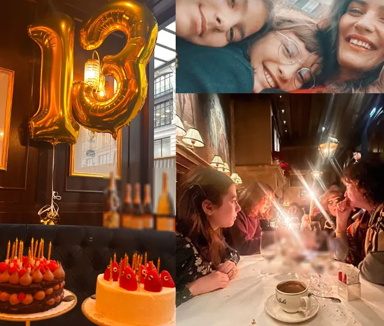 Tuba Büyüküstün’ün ikizleri Maya ve Toprak 13’üncü yaş gününü kutladı! İşte ikizlerin son hali!