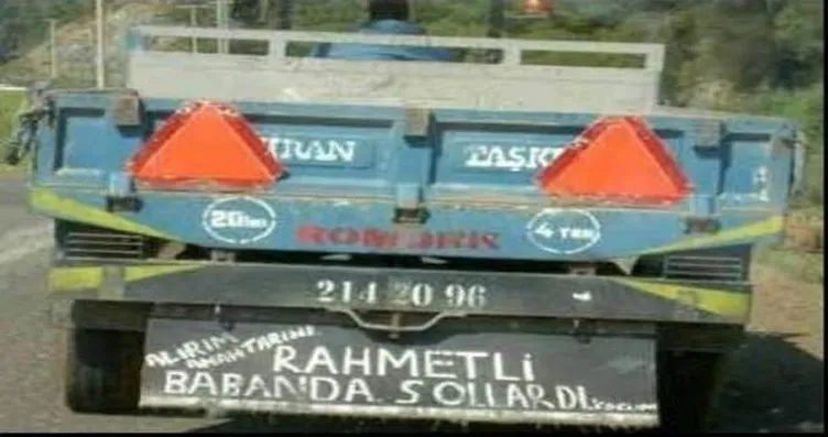 Turklere Ozgu Araba Arkasi Yazilari Son Dakika Haberler