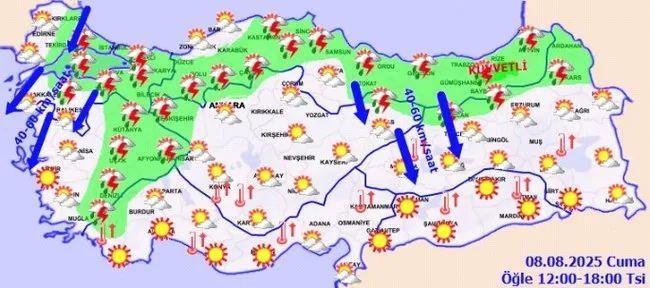 Yağışlar bitiyor kavurucu sıcaklar geri dönüyor! Meteoroloji uyardı! O illerde sıcaklıklar 40 dereceyi bulacak!