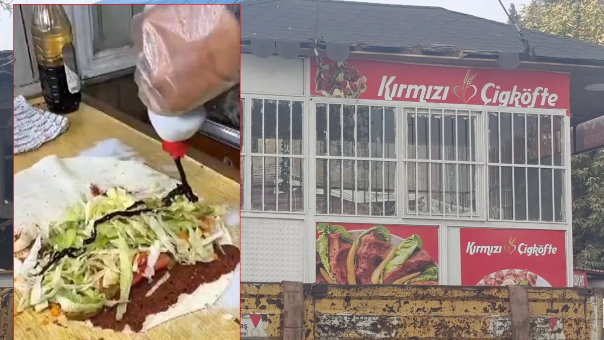 SON DAKİKA… Türkiye bu görüntüyü konuşuyor! Çiğköfteye deterjan kabıyla sos döken esnafa ceza yağdı! SON DAKİKA… Türkiye bu görüntüyü konuşuyor! Çiğköfteye deterjan kabıyla sos döken esnafa ceza yağdı!