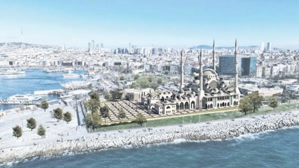Kadıköy'de cami inşaatı başladı haber görseli