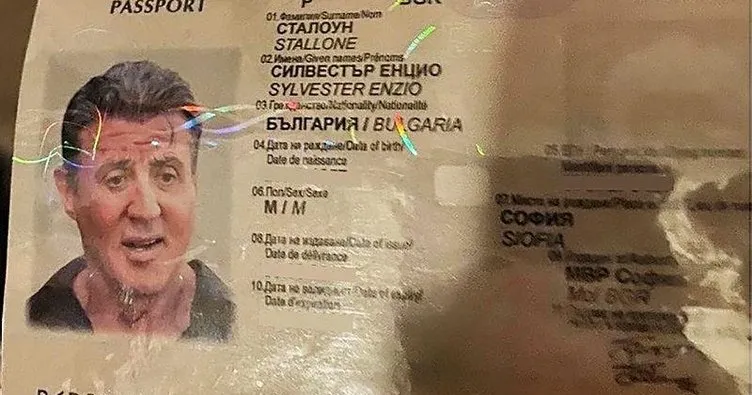 Bulgar kalpazanlardan ‘Rambo’ pasaportu