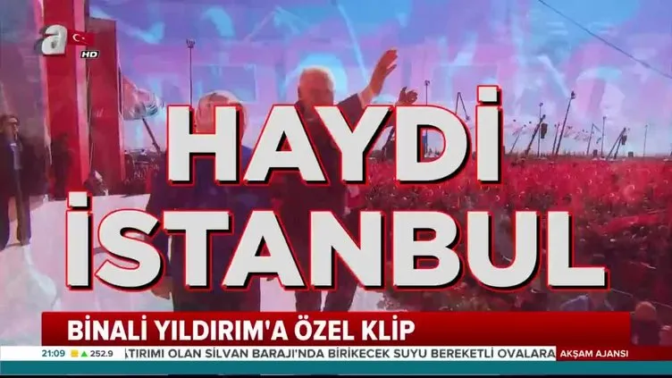 Binali Yıldırım'a özel klip
