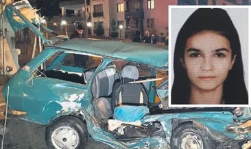 Genç kız kaza kurbanı oldu