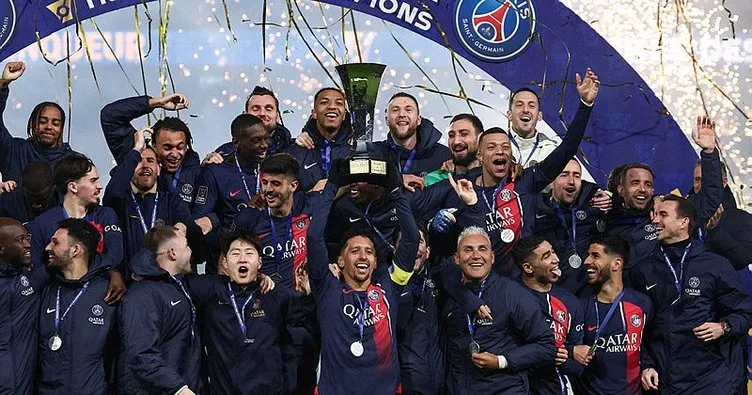 Fransa Süper Kupa’da şampiyon PSG oldu!