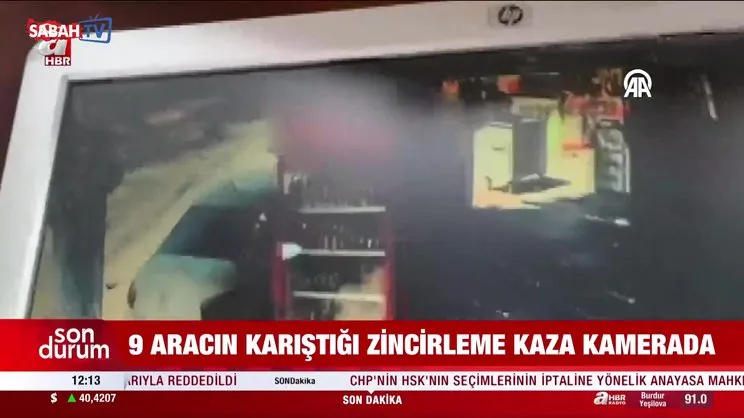 İstanbul'da İETT otobüsü kazası! Korku dolu anlar kamerada...