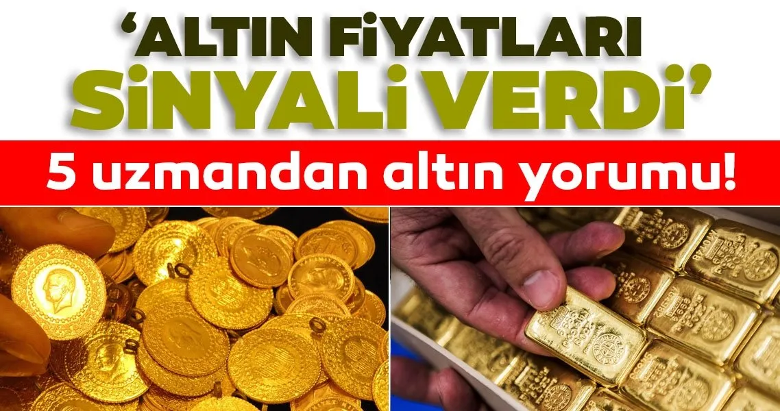 son dakika altin fiyatlari sinyali